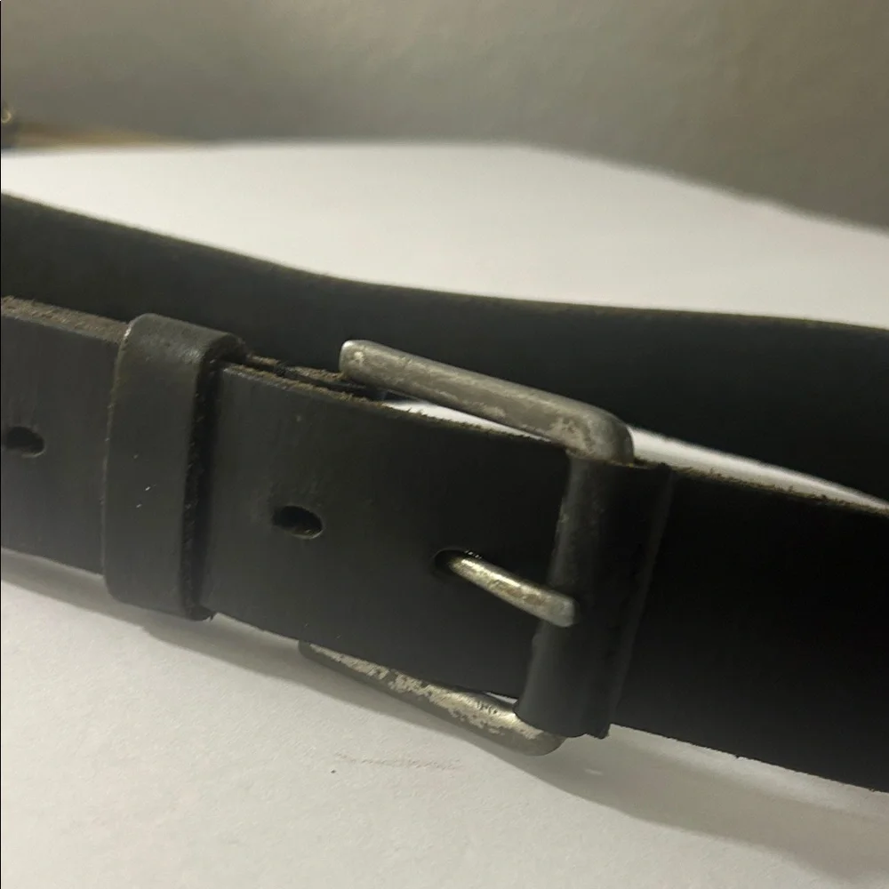 Men’s Black Genuine Leather Belt